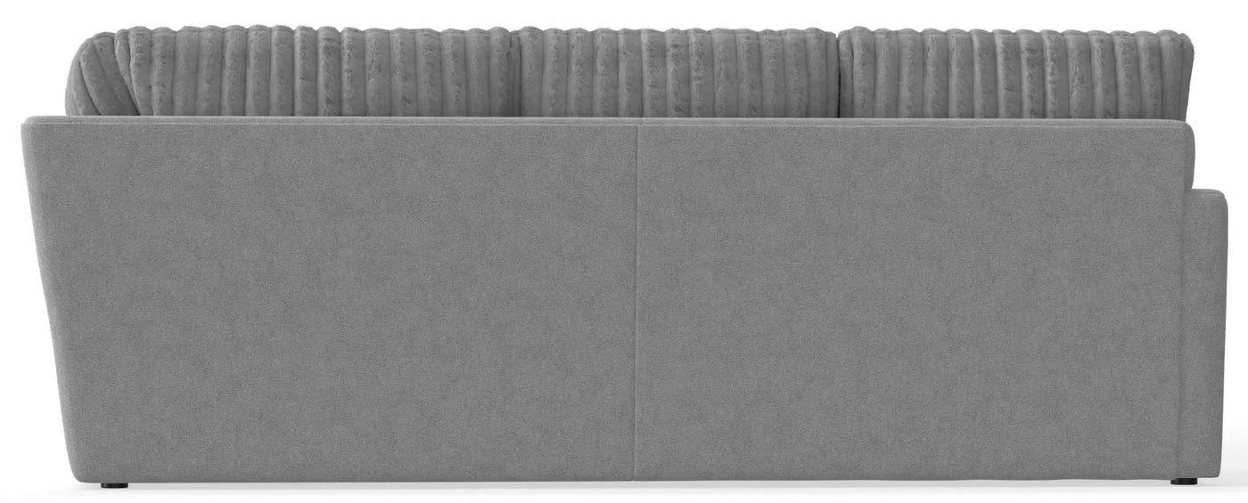 Titan - Sectional With Comfort Coil Seating, Cocktail Ottoman And Accent Pillows Included by Unique Piece Furniture