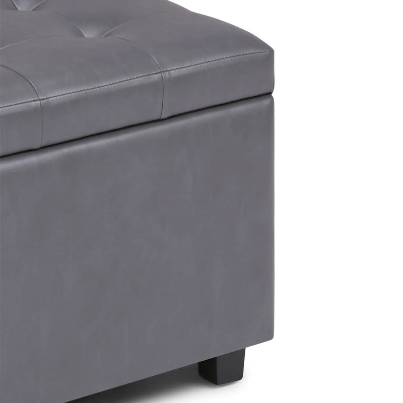Cosmopolitan - Upholstered Storage Ottoman by Unique Piece Furniture