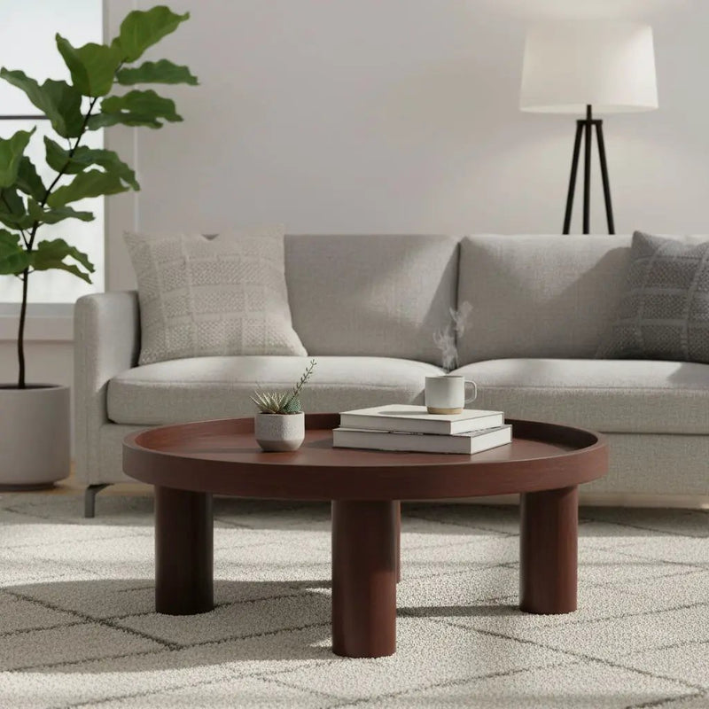 Crescent - Coffee Table - Chestnut by Unique Piece Furniture