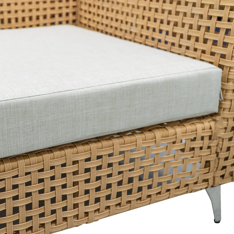 K&K 7-Piece Wicker Patio Furniture Set by HouseOfZazla