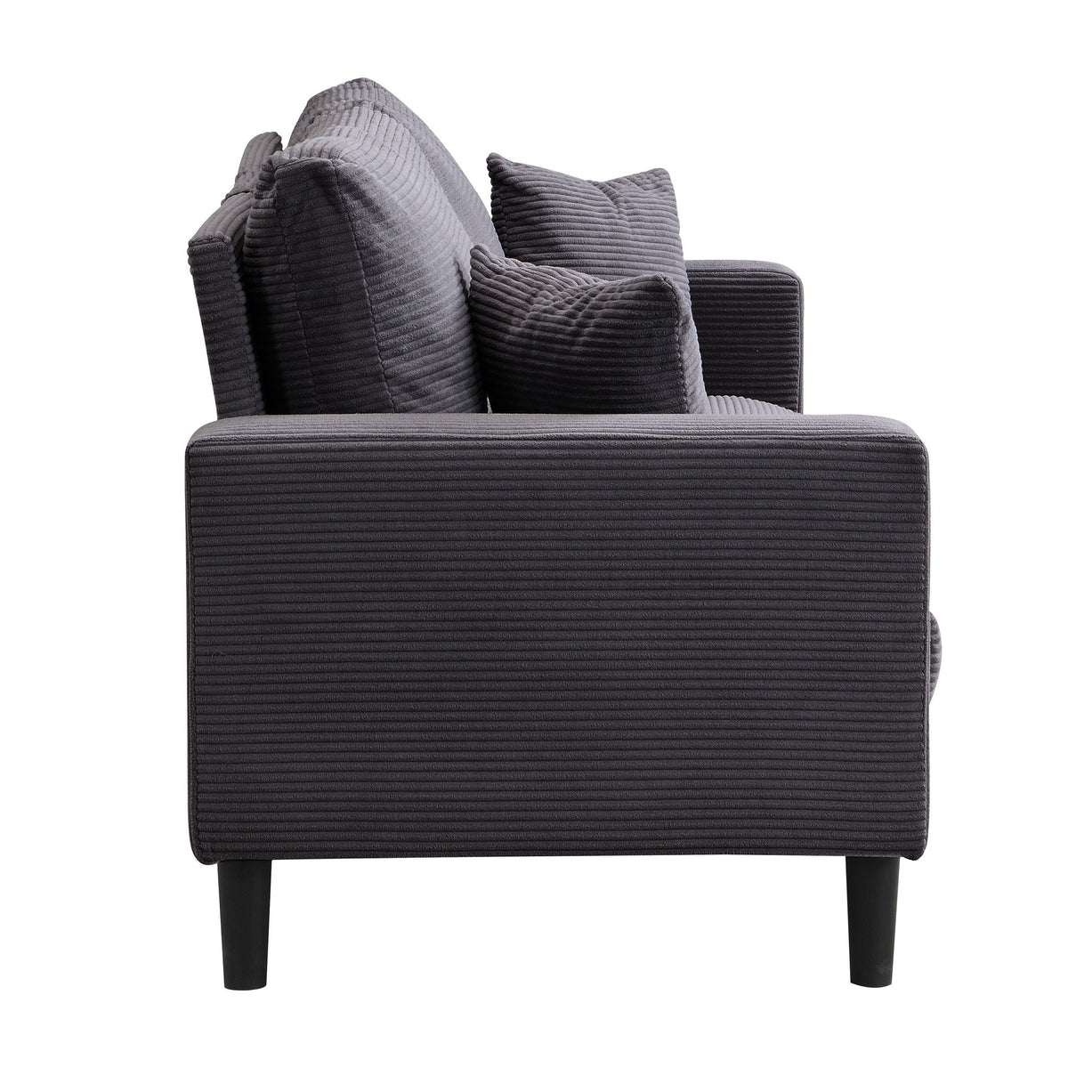 Modern Upholstered Three Seater Sofa with High Resilience - Multiple Colors, photo 4 of 36