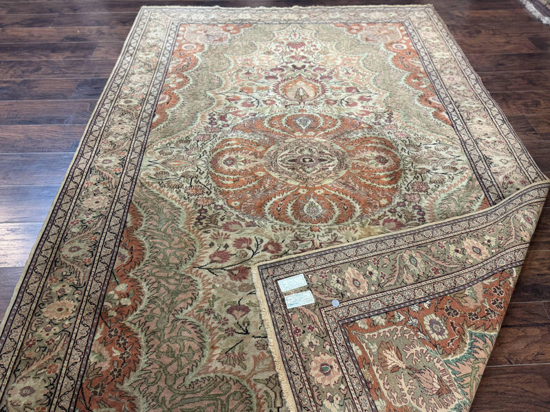 Antique Turkish Kayseri Rug 7x10 by Jewel Rugs