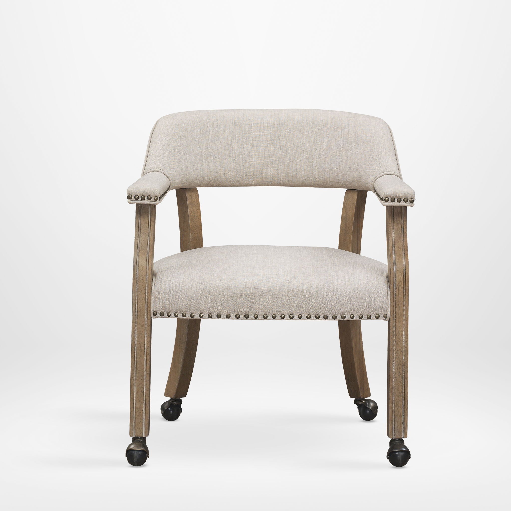 Monroe - Dining And Game Chair - Beige by HouseOfZazla
