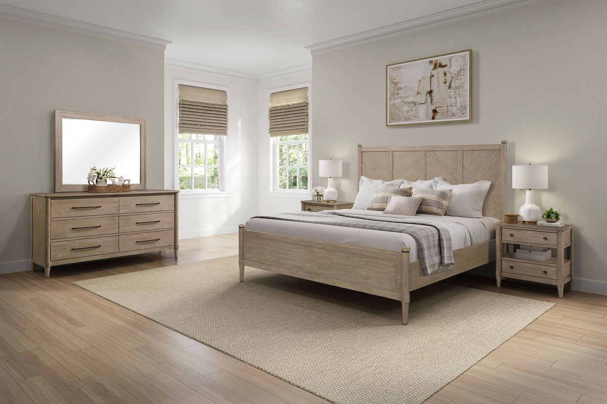 Transitional Style Lo-Post Bed, photo 2 of 5
