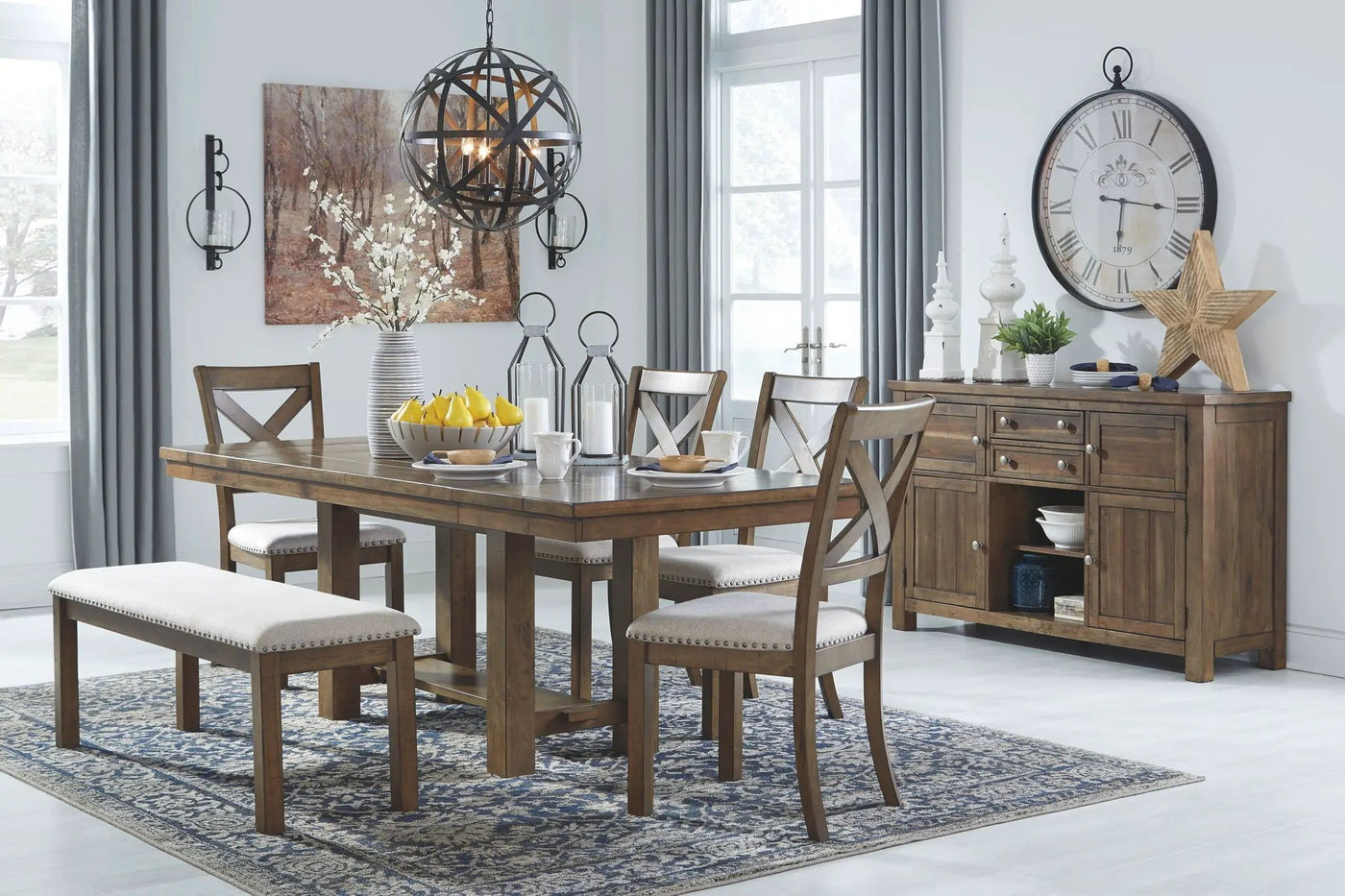 Moriville - Rectangular Dining Table Set by Unique Piece Furniture