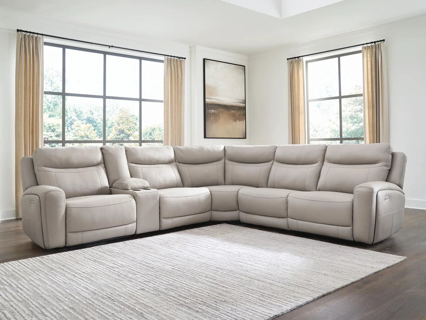 Gravier - Reclining Sectional by Unique Piece Furniture