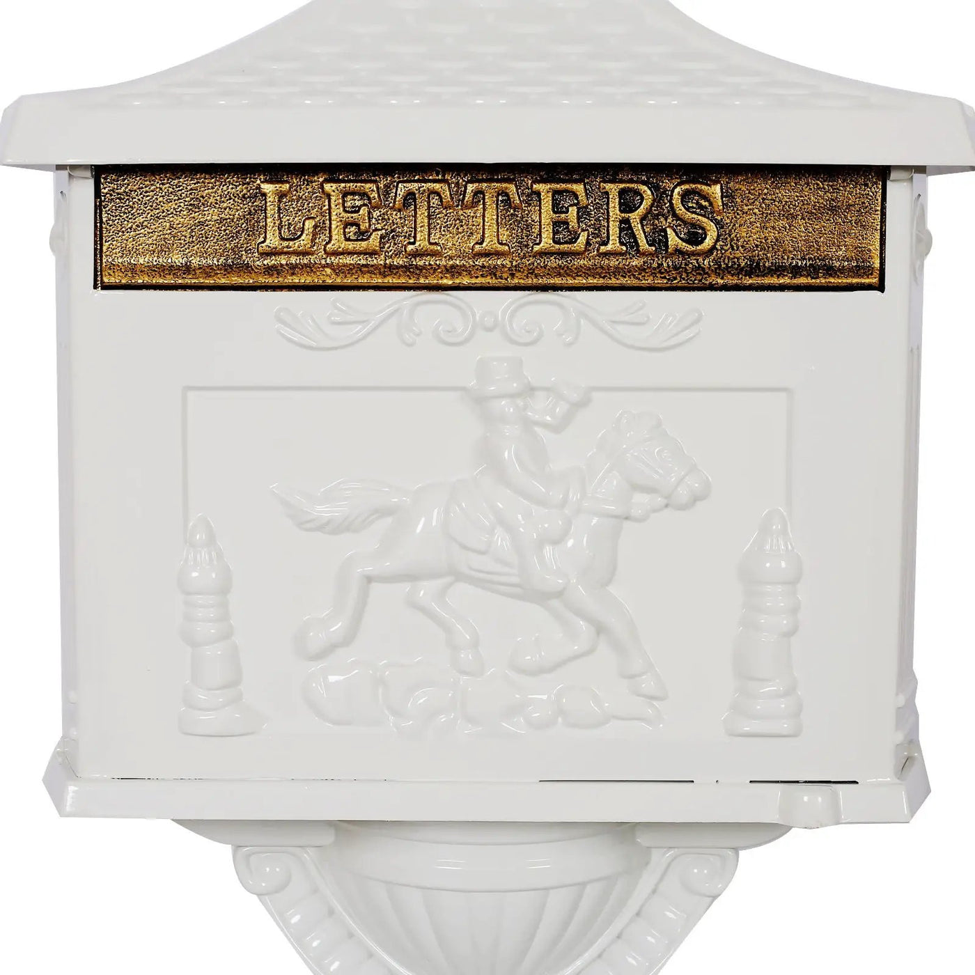 Cast Aluminum Mail Box, Postal Box, Mailbox by HouseOfZazla