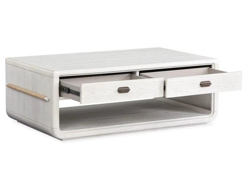 Sunset Cove - Rectangular Cocktail Table With Casters by Unique Piece Furniture