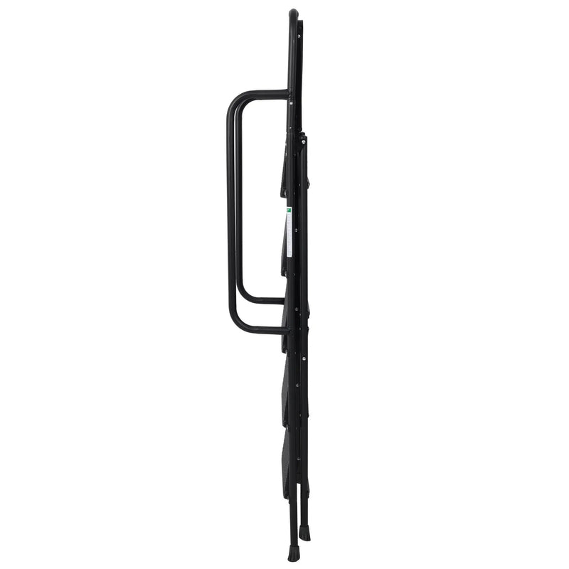 G&H 5 Step Folding Ladder with Wide Anti-Slip Pedal and Handrail by HouseOfZazla