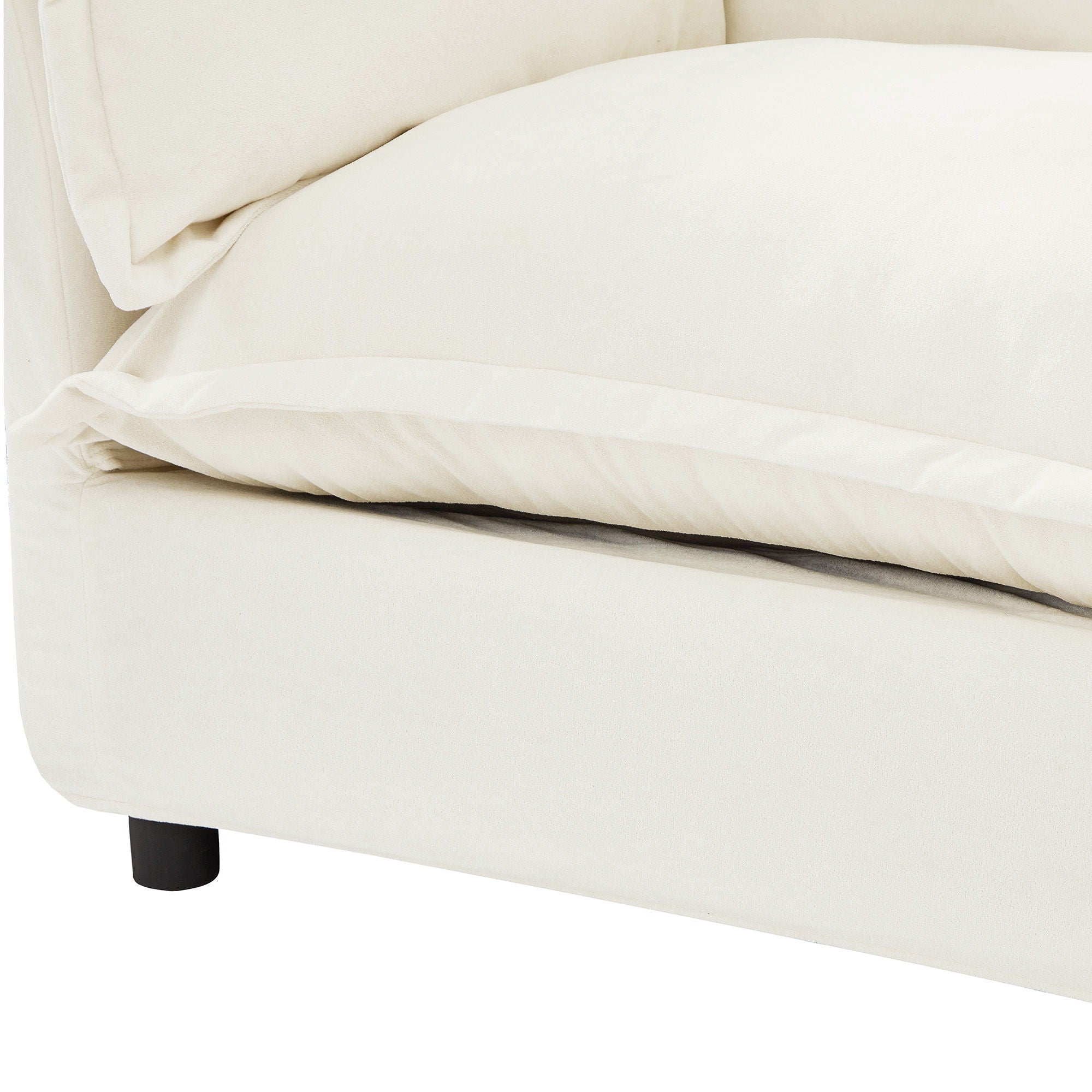 Modern Armchair Sofa With Movable Ottoman by HouseOfZazla