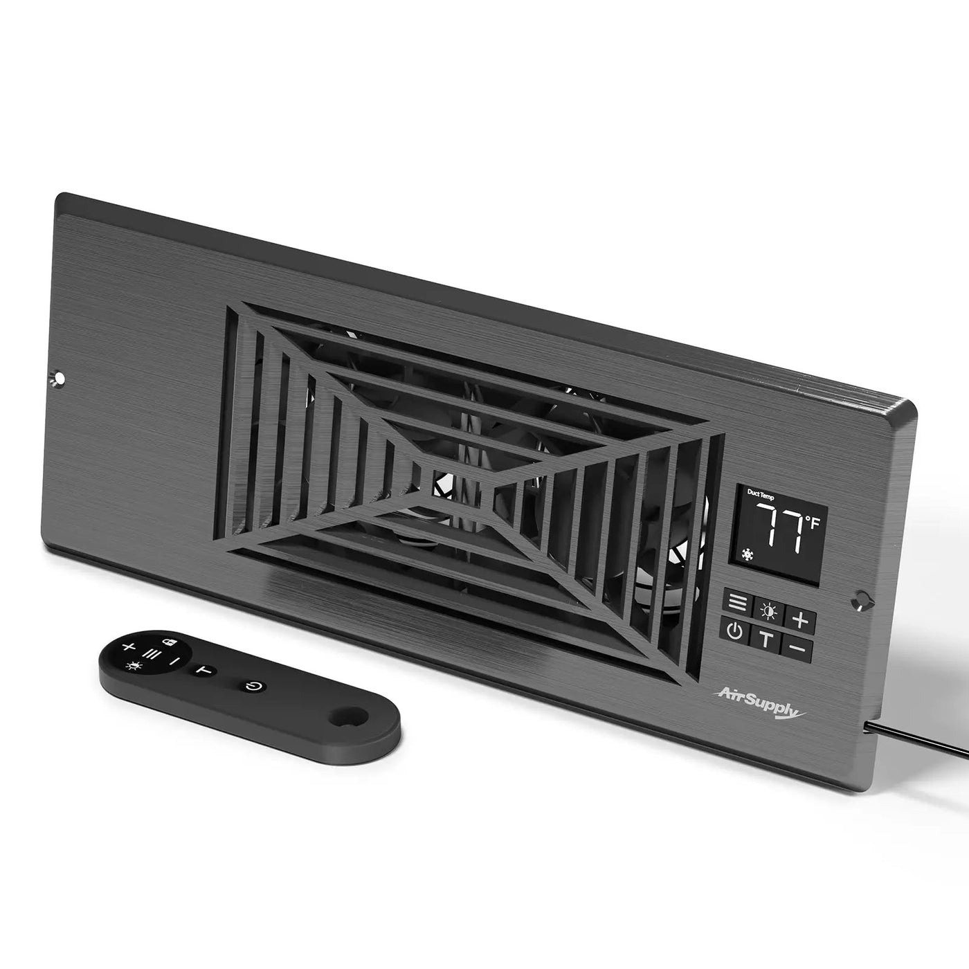 (Open Box) AirSupply BS412 Register Booster Fan by TURBRO