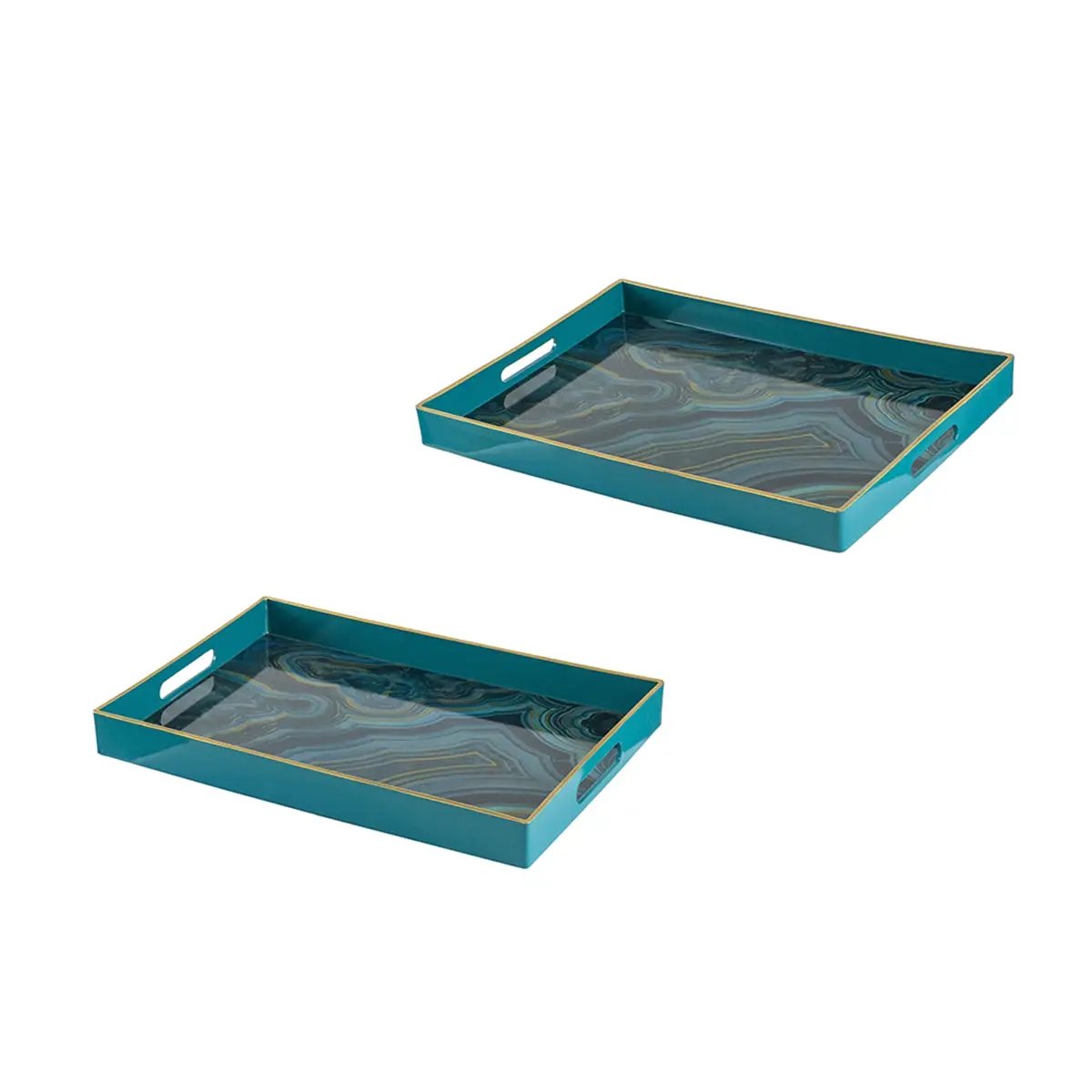 S/2 Effra Rectangular Trays by HouseOfZazla