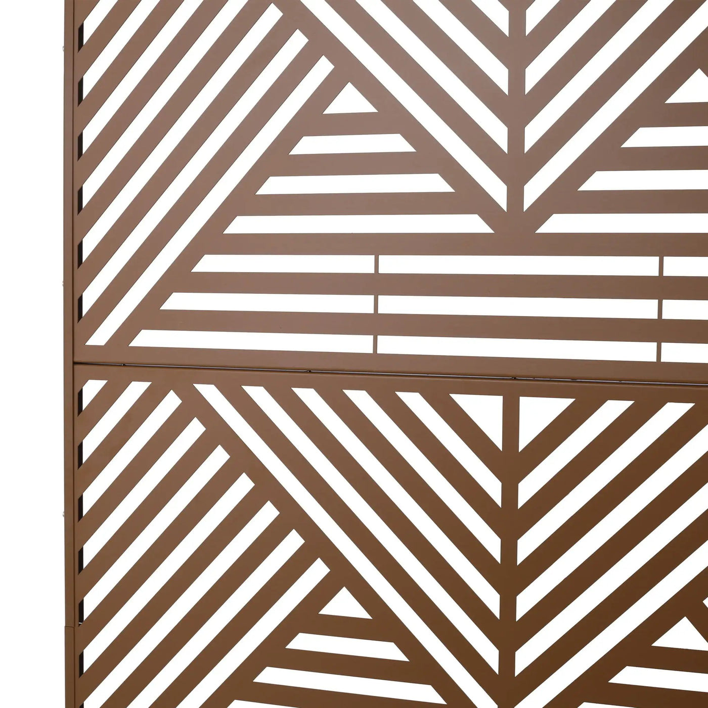 Freestanding Outdoor & Indoor Freestanding Metal Privacy Screen by HouseOfZazla