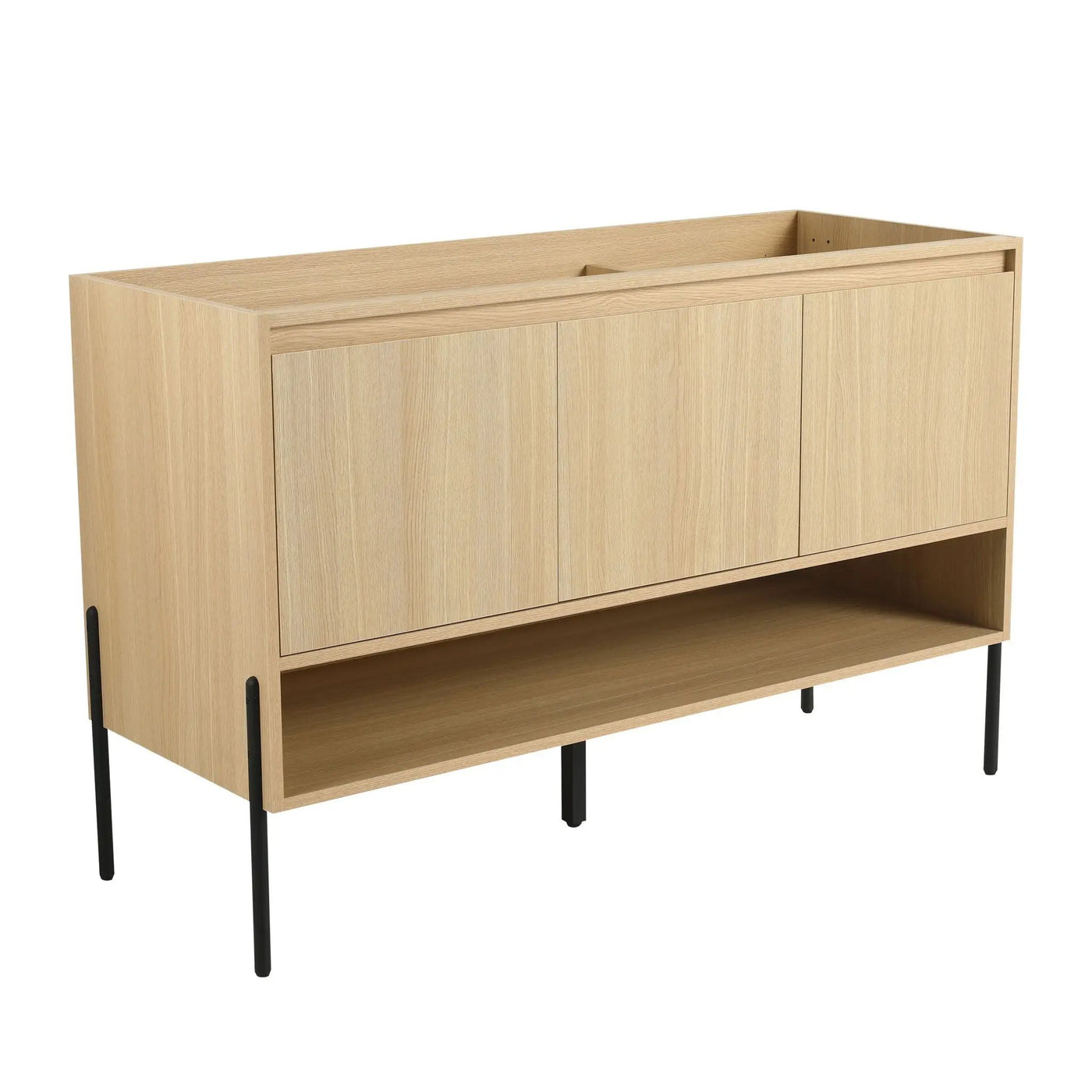 Freestanding Bathroom Vanity & Soft Close Cabinet Doors by HouseOfZazla