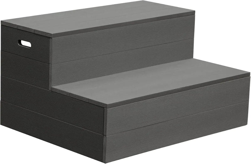 Hot Tub Steps, Universal Spa & Hot Tub Step, Heavy Duty Aluminum Spa Steps by HouseOfZazla