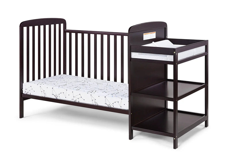 Ramsey - 3-in-1 Convertible Crib / Changer Combo by Unique Piece Furniture