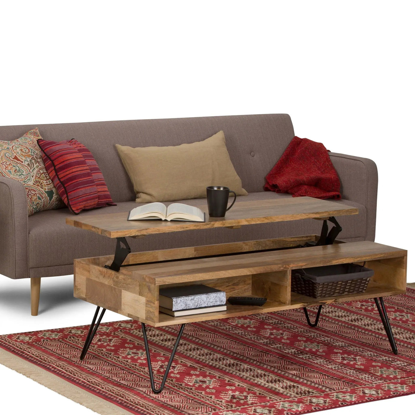 Hunter - Handcrafted Lift Top Coffee Table by HouseOfZazla