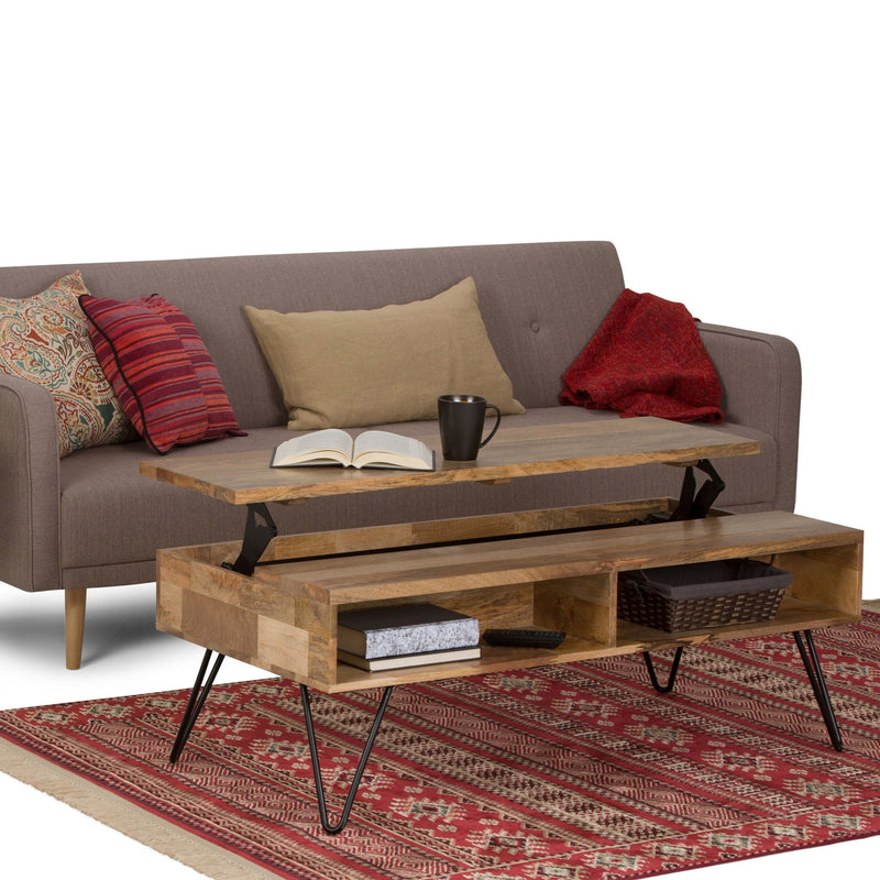 Hunter - Handcrafted Lift Top Coffee Table by HouseOfZazla
