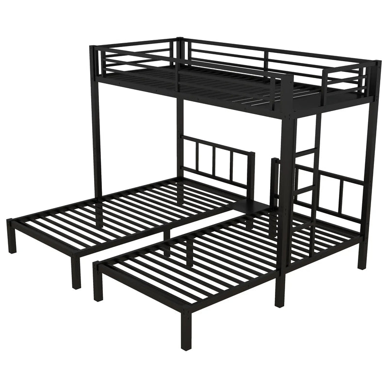 Metal Triple Bunk Bed for Kids by HouseOfZazla