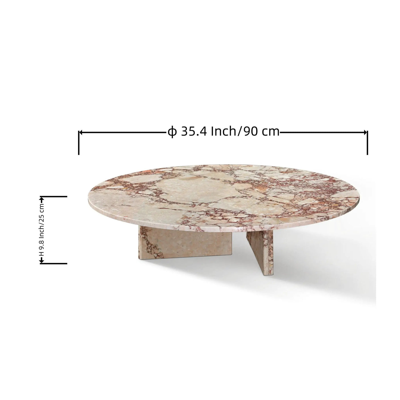 Luxury Coffee Table With Unique Veining, Unique Stone Design by HouseOfZazla