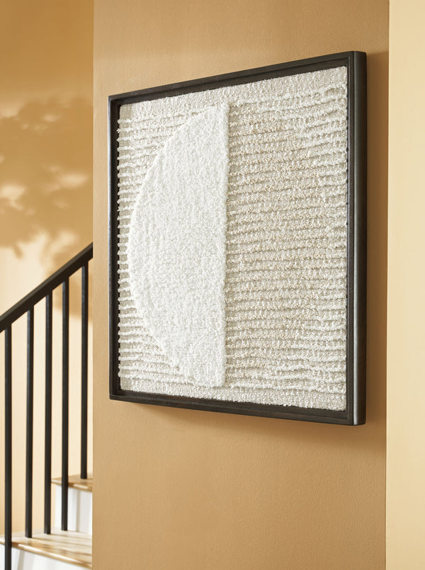 Bachard - Wall Decor - Tan / White, photo 2 of 7