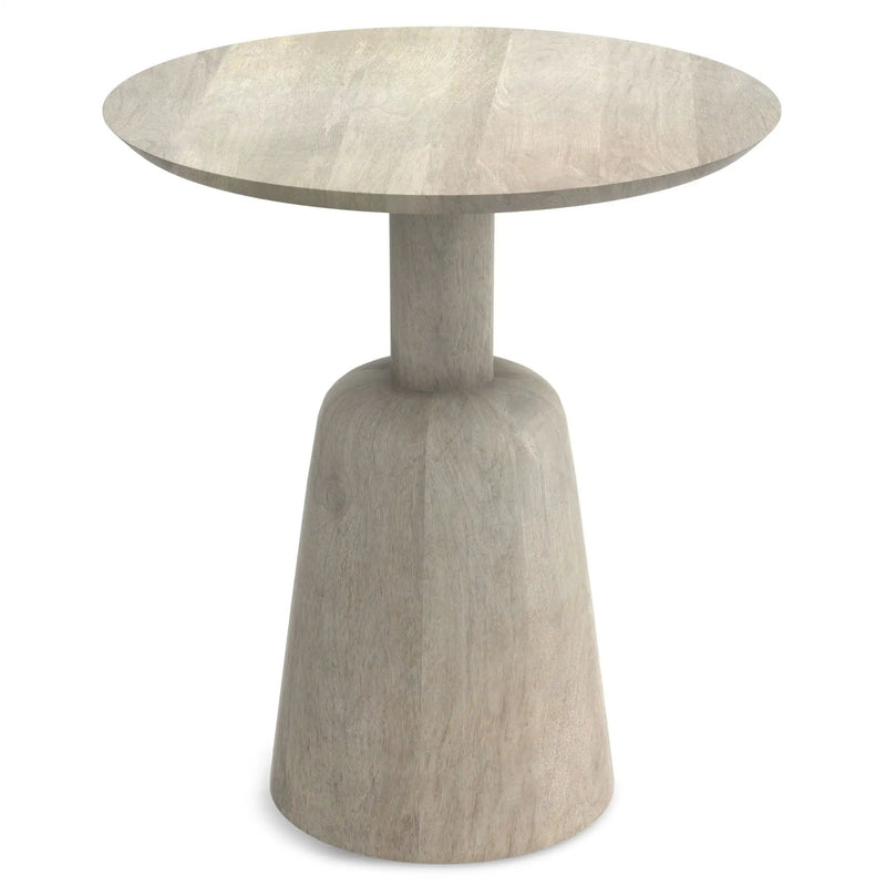 Finchley - Side Table - White Washed by HouseOfZazla