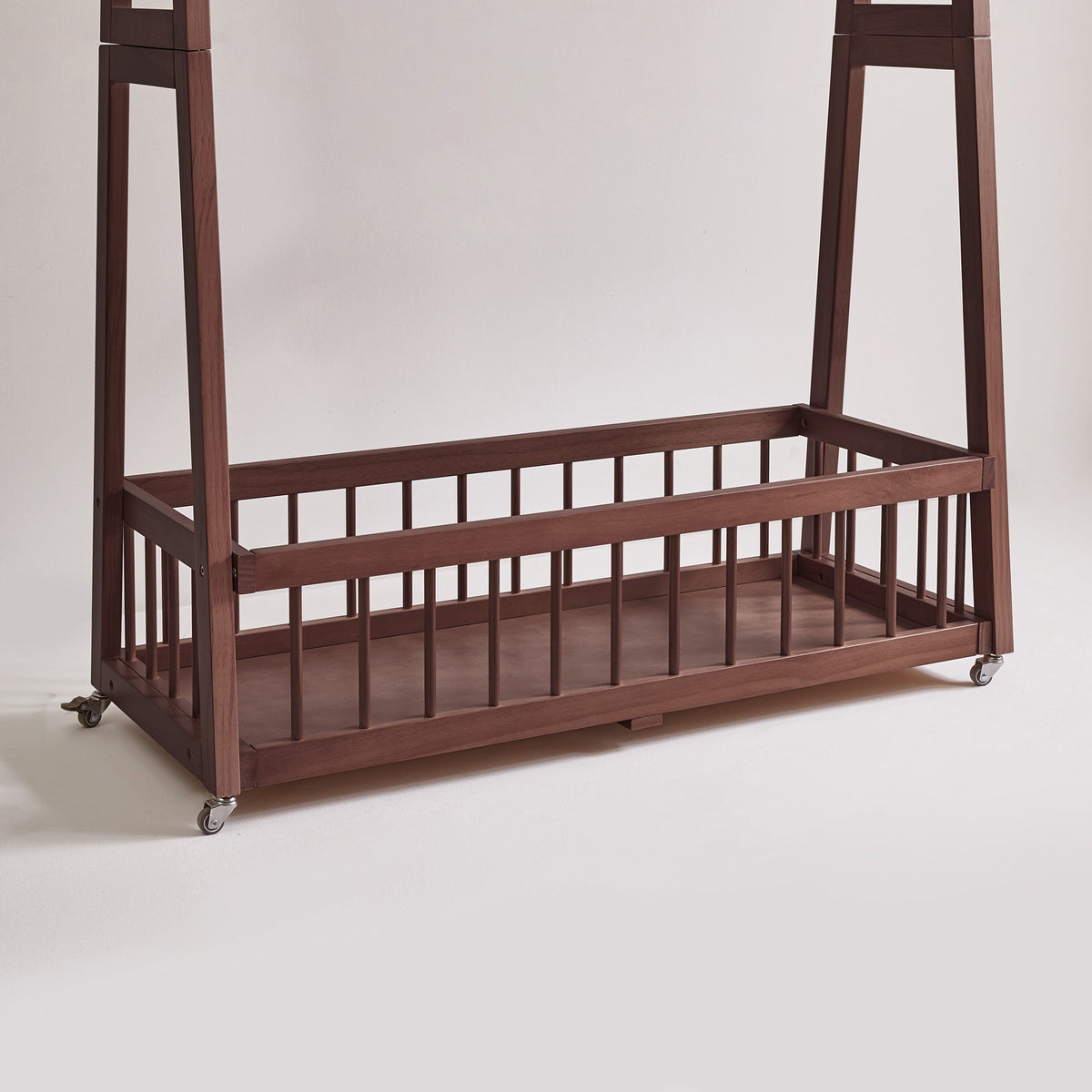 Solid Wood Freestanding Clothing Garment Rack, photo 7 of 10