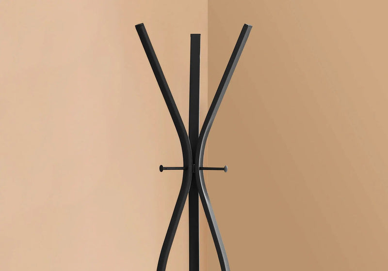 Free Standing Coat Rack 3 Hooks For Entryway by HouseOfZazla
