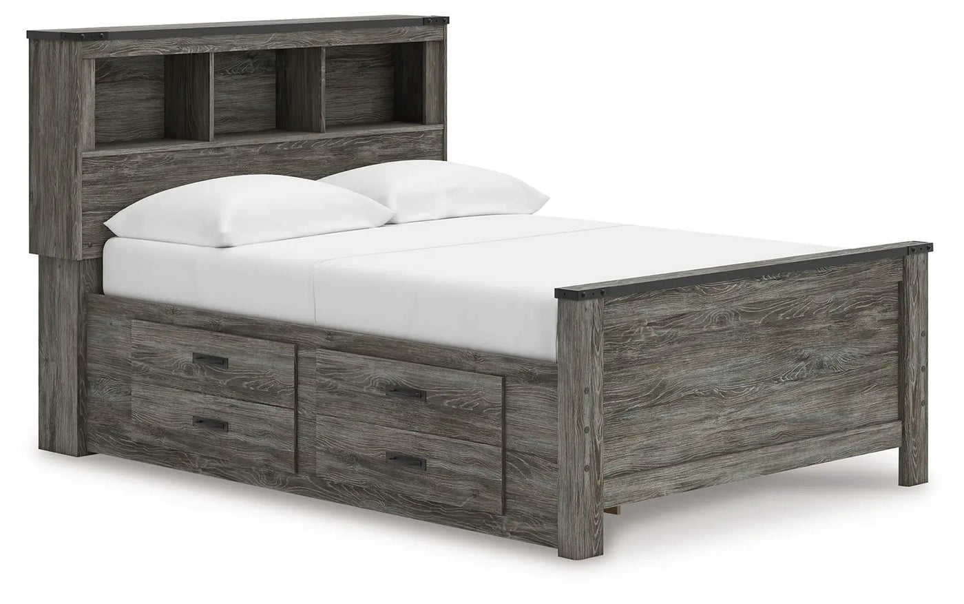 Frandern - Bookcase Panel Bedroom Set With Storage by Unique Piece Furniture