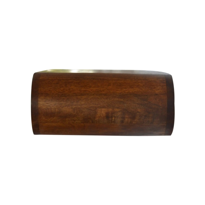 Wall Mounted Round Bedside Table - Chestnut by HouseOfZazla
