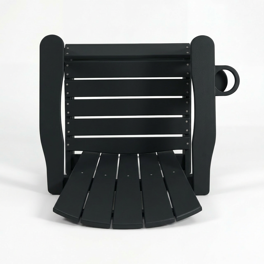 HDPE Bar Height Adirondack Chair with Cup Holder, photo 10 of 10
