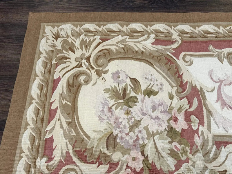 Aubusson Rug 6x9 by Jewel Rugs