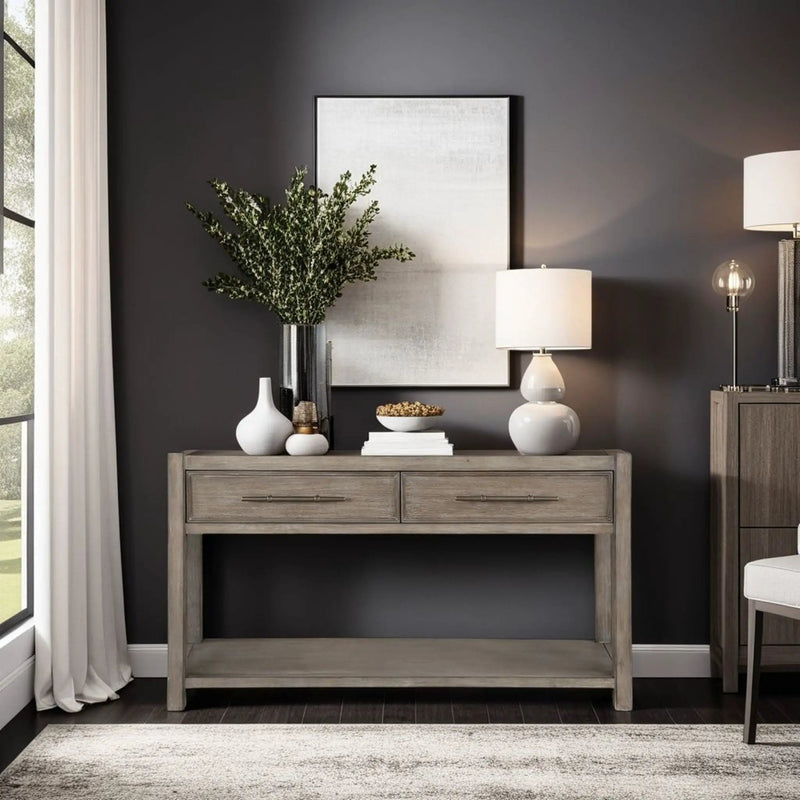 Cypress Lane - Sofa Table - White Oak by HouseOfZazla