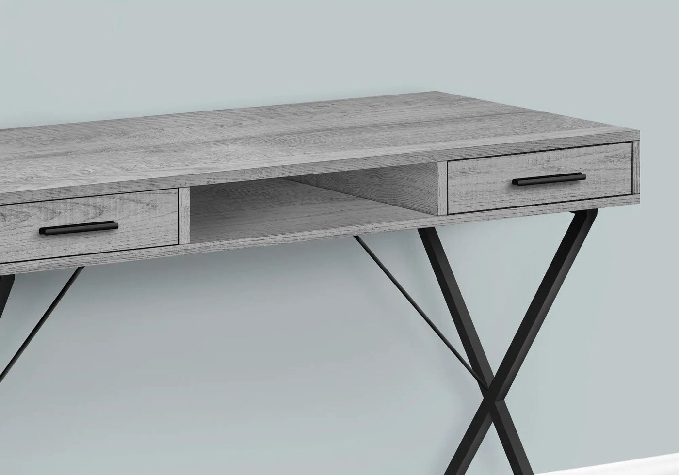 Contemporary Computer Desk with Storage Drawers by HouseOfZazla