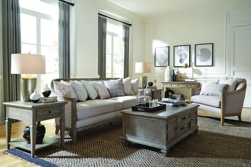 Lancaster - Rectangular Sofa Table - Dove Tail Gray by Unique Piece Furniture