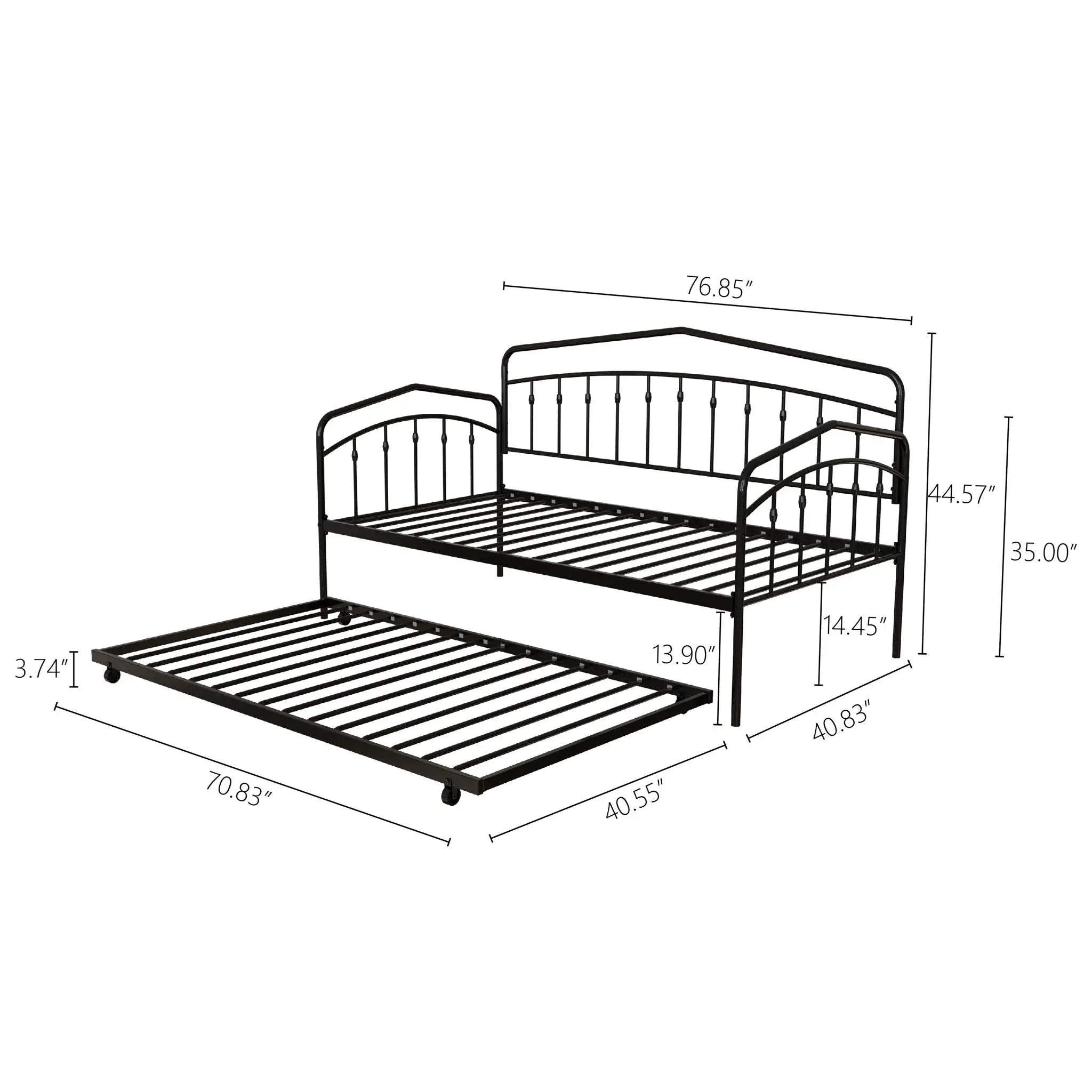 Fox - Daybed With Twin Trundle by Unique Piece Furniture