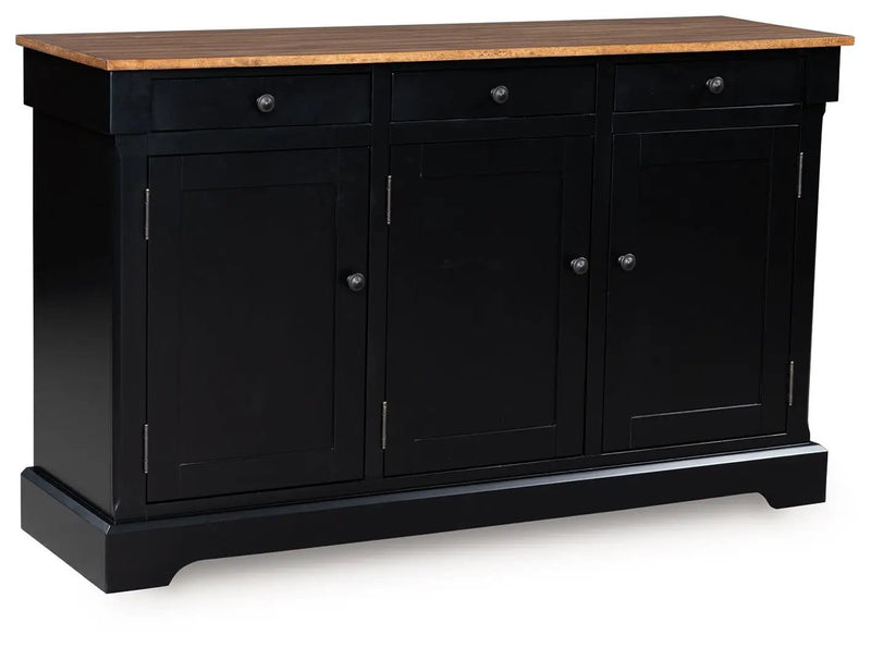 Wildenauer - Dining Room Buffet - Brown / Black by Unique Piece Furniture