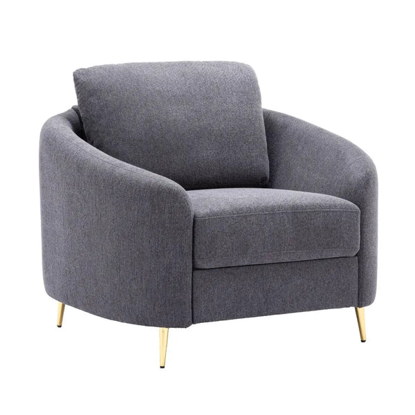 Yuina - Chair - Gray Linen