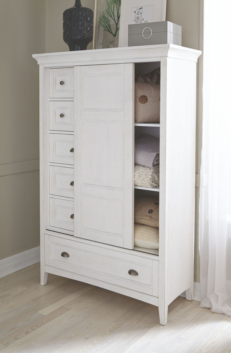Heron Cove - Door Chest - Chalk White, photo 2 of 7