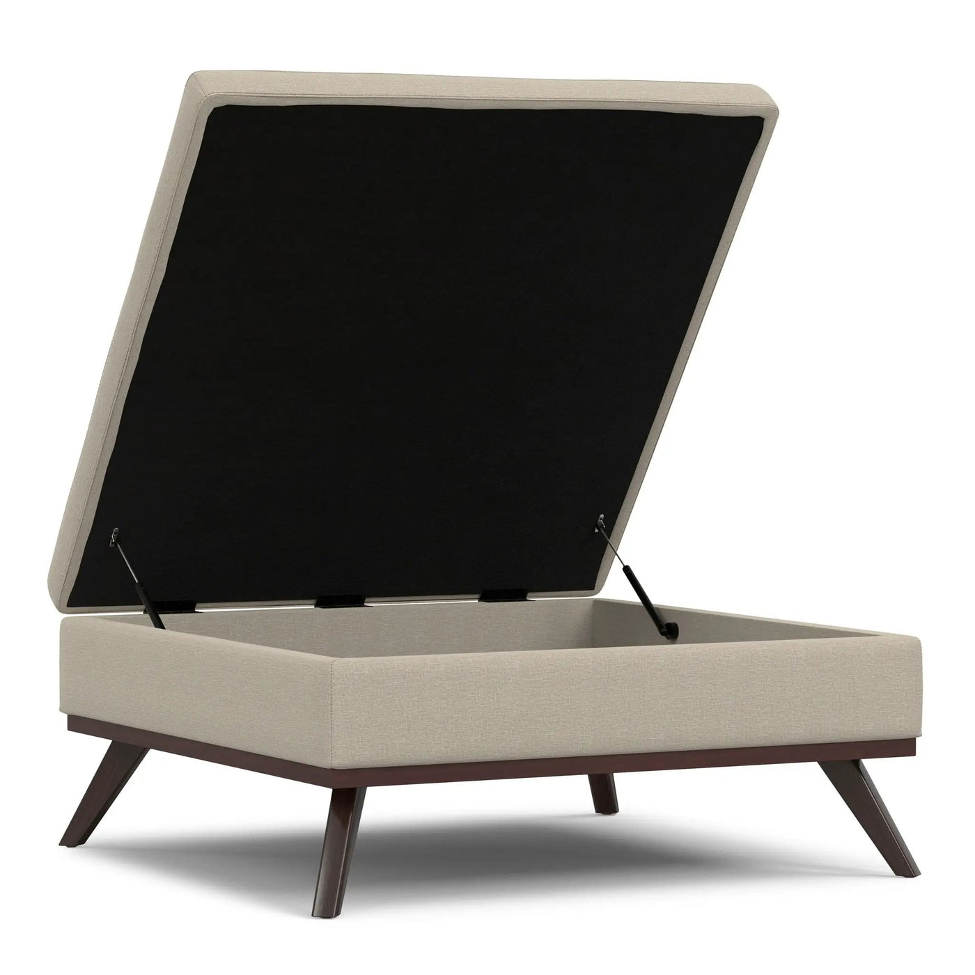 Owen - Multifunctional Square Coffee Table Storage Ottoman by HouseOfZazla