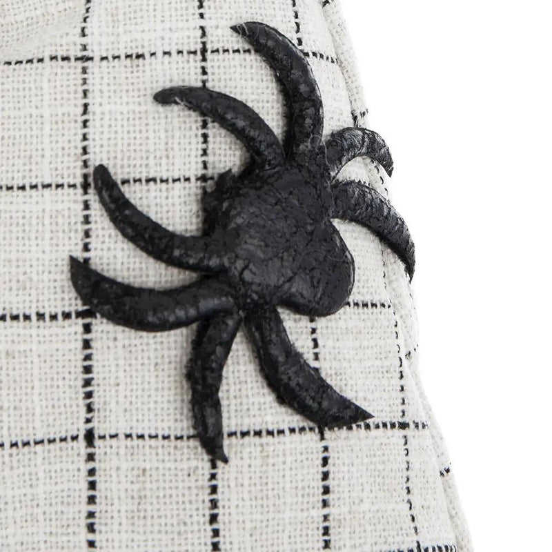 Sitting Gnome With Hat Spider, For Halloween Decor by Unique Piece Furniture
