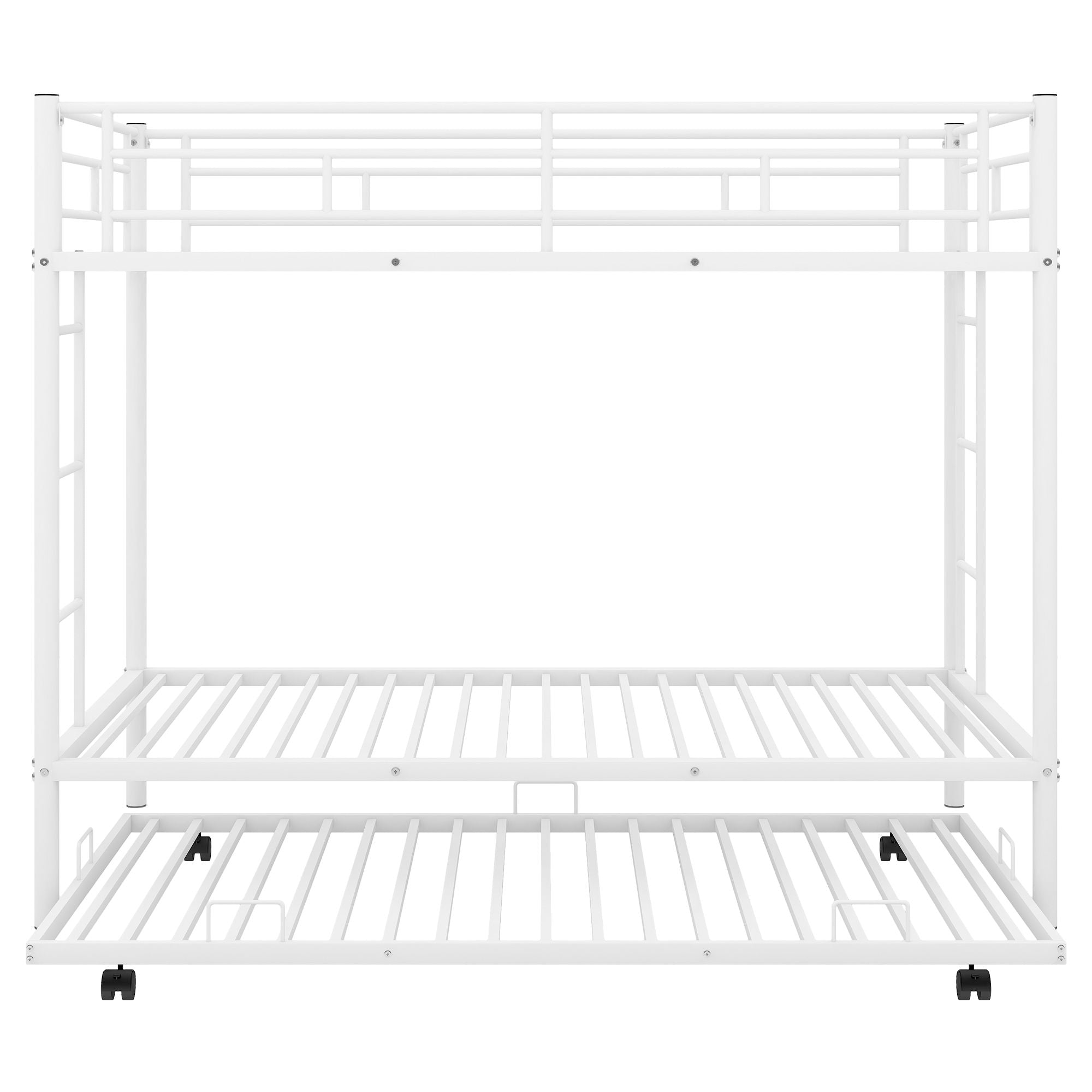 Twin Over Twin Bunk Bed With Trundle by Unique Piece Furniture