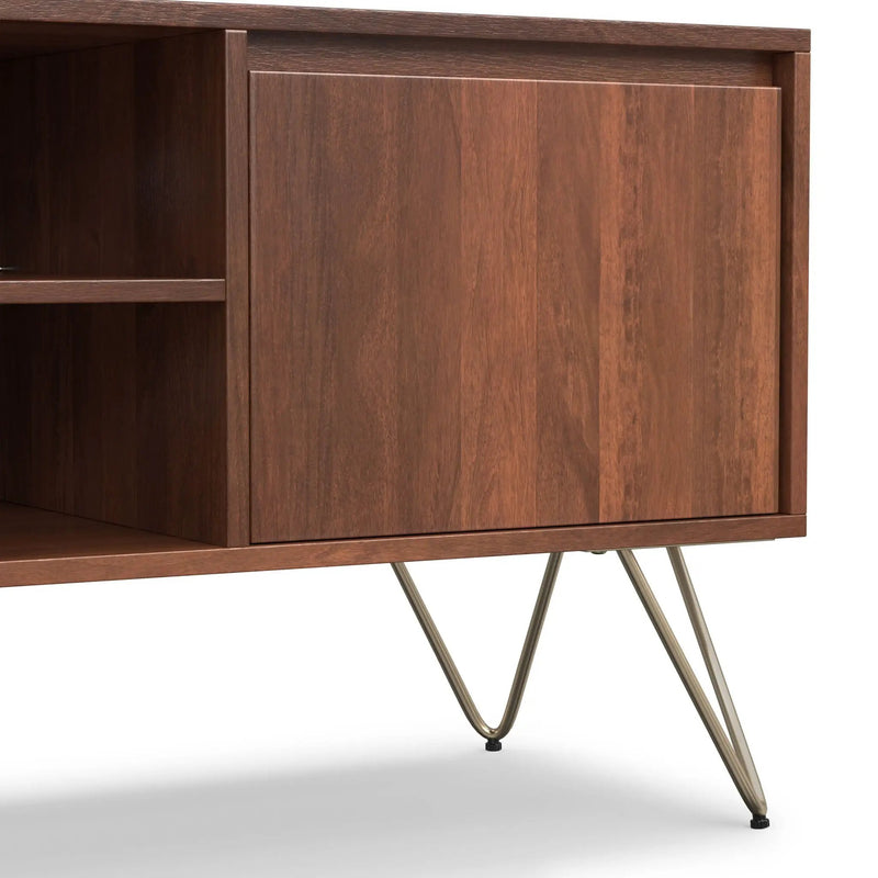 Hunter - TV Media Stand - Umber Brown Stain, photo 2 of 7