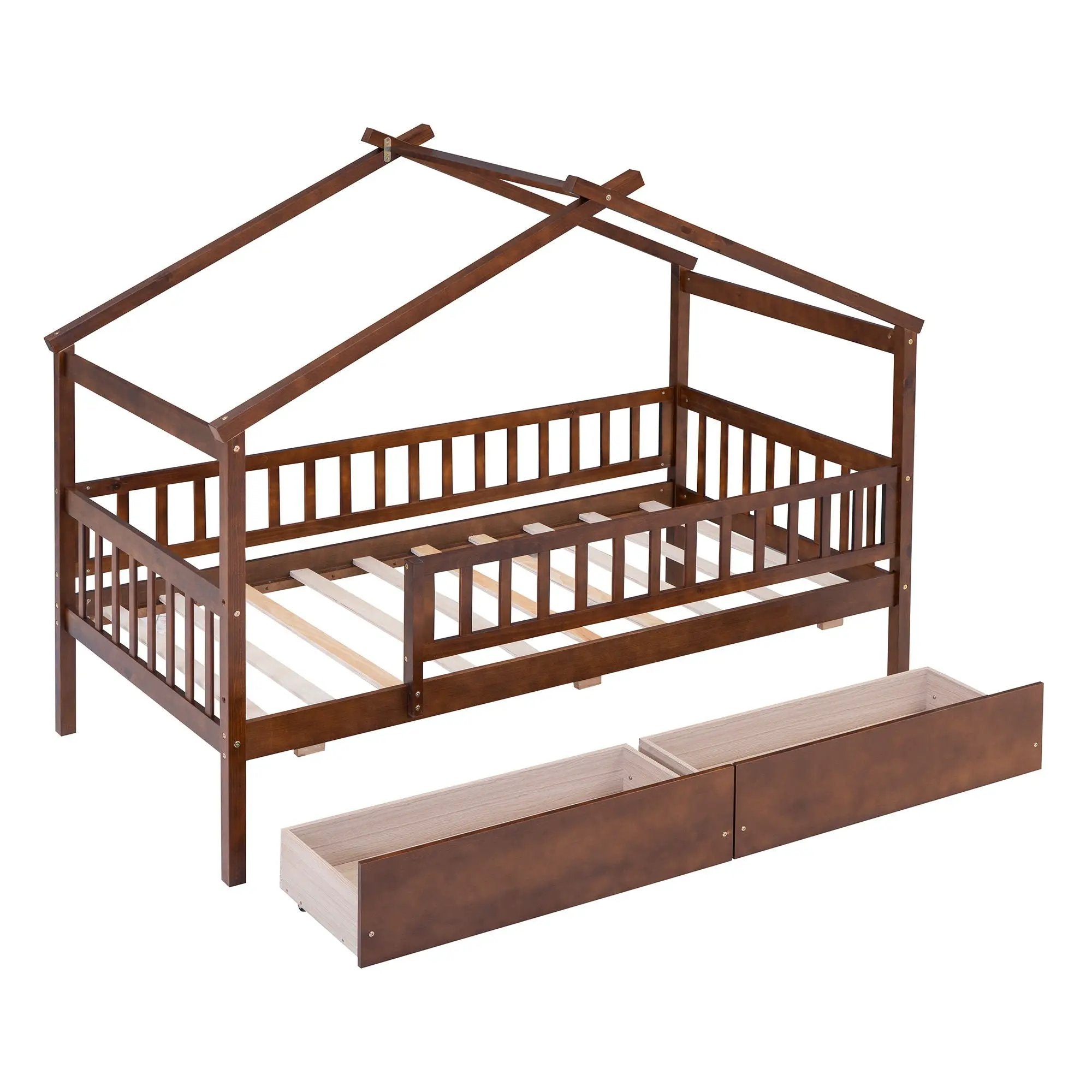 House Bed With 2 Drawers by HouseOfZazla