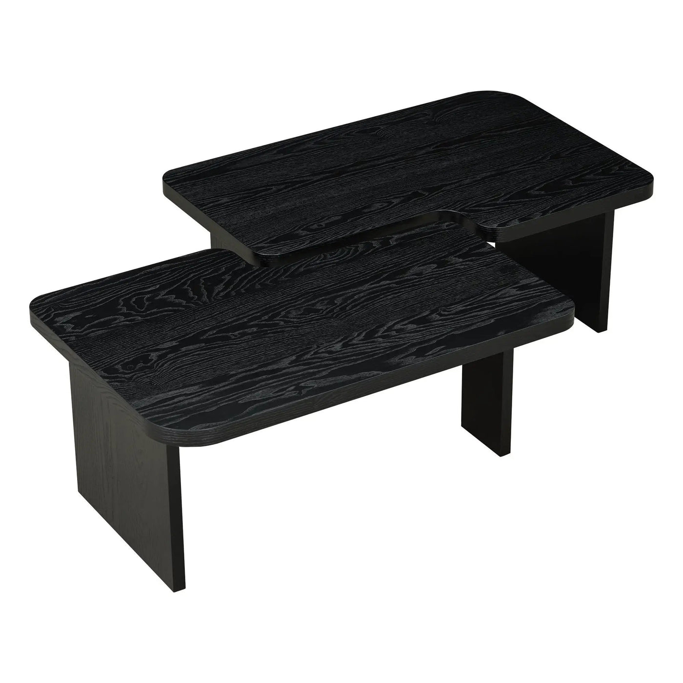 Modern Minimalist Coffee Table Set With Splicing Design by HouseOfZazla