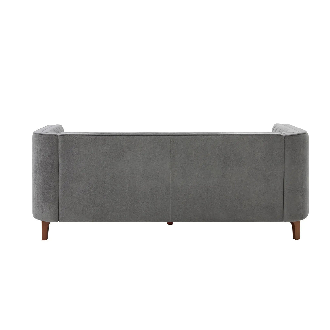 Modern 3 Seater Sofa Upholstered Couch with Curved Armrests by HouseOfZazla