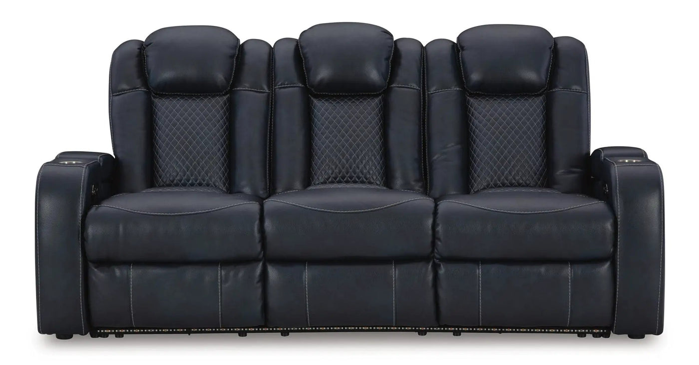 Fyne-dyme - Power Reclining Sofa With Adj Headrest by Unique Piece Furniture