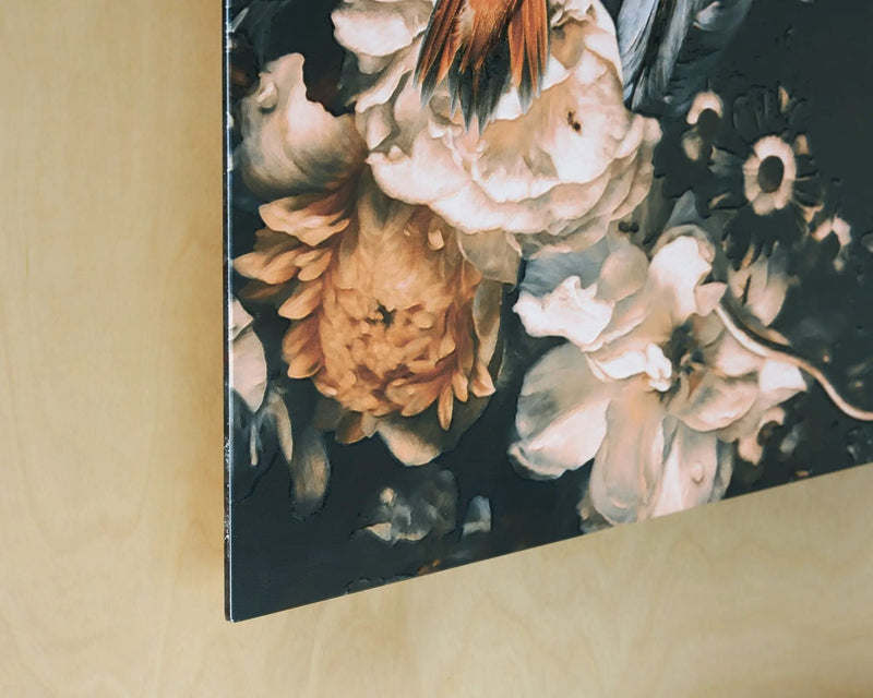 Valfer - Wall Art - Orange / Black / White by Unique Piece Furniture