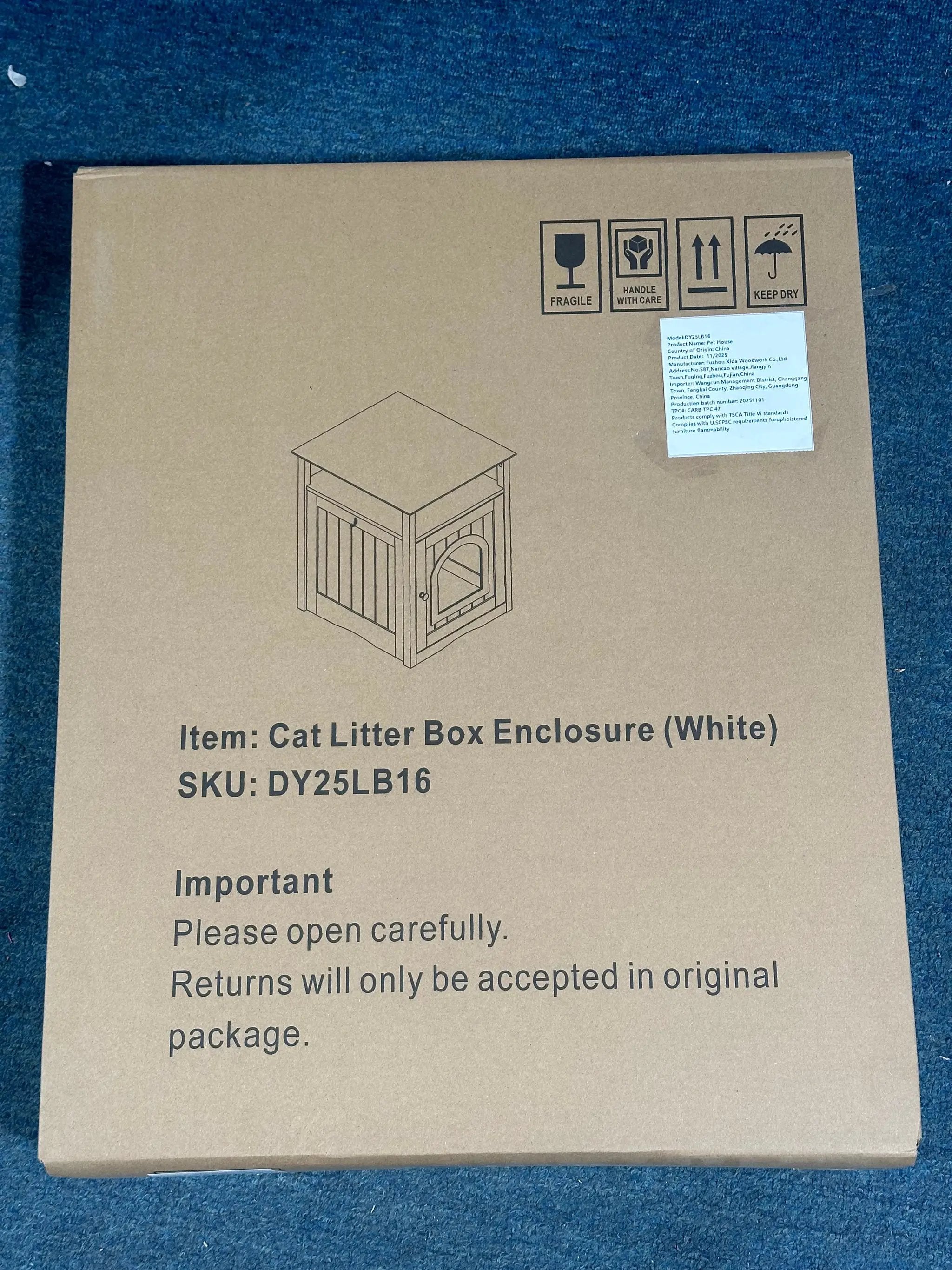 Cat Litter Box Enclosure Furniture by HouseOfZazla