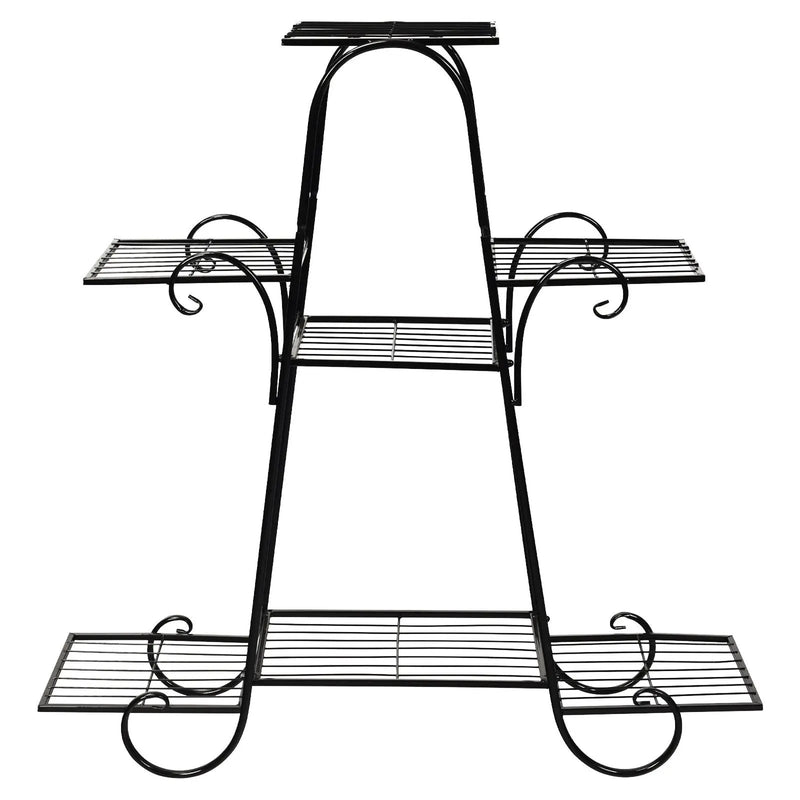 7 Tier Metal Patio Plant Stand by DirectDeals
